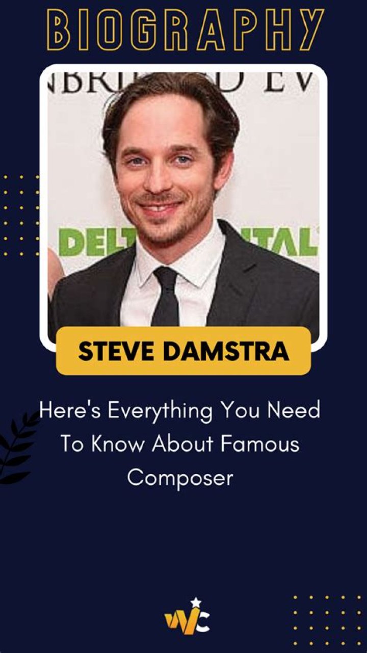 Exploring The Cinematic Journey Of Steve Damstra