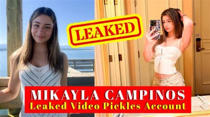 Mikayla Campinos Bideo: A Deep Dive Into The Rising Star